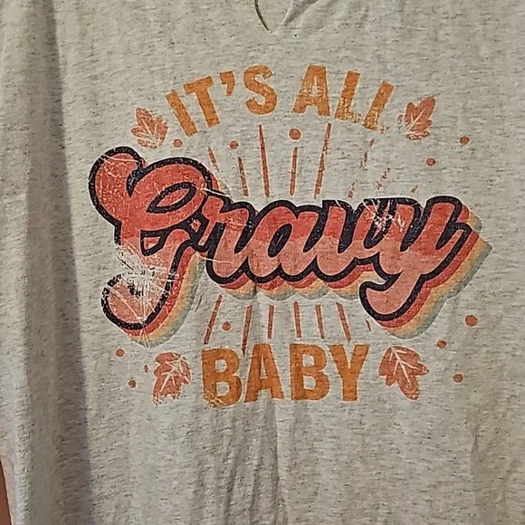 2 fall themed tees, Bella Canvas XL and Gildan 2XL, - Picture 11 of 15